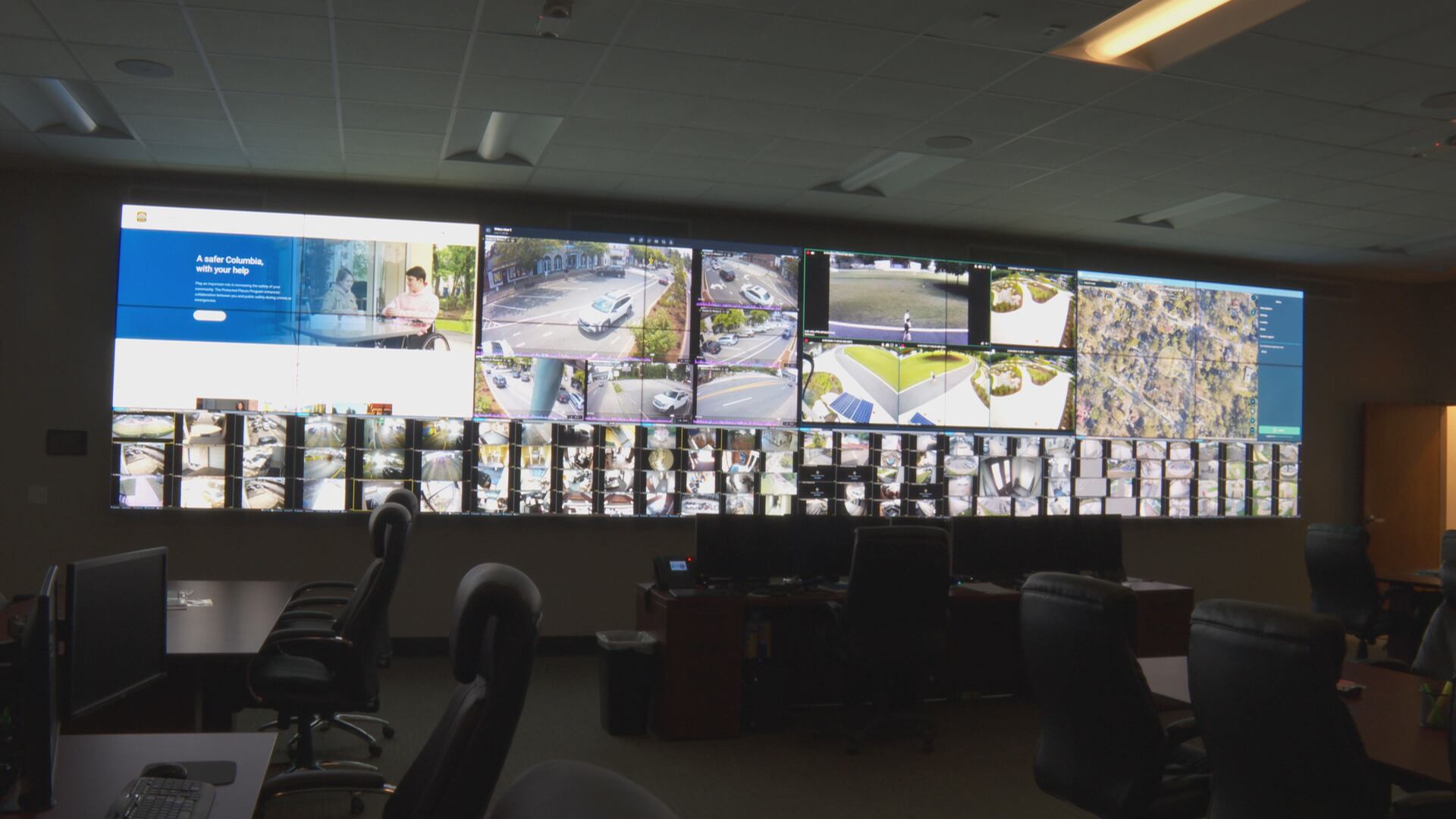 Columbia police showcase real-time crime center, specialized units