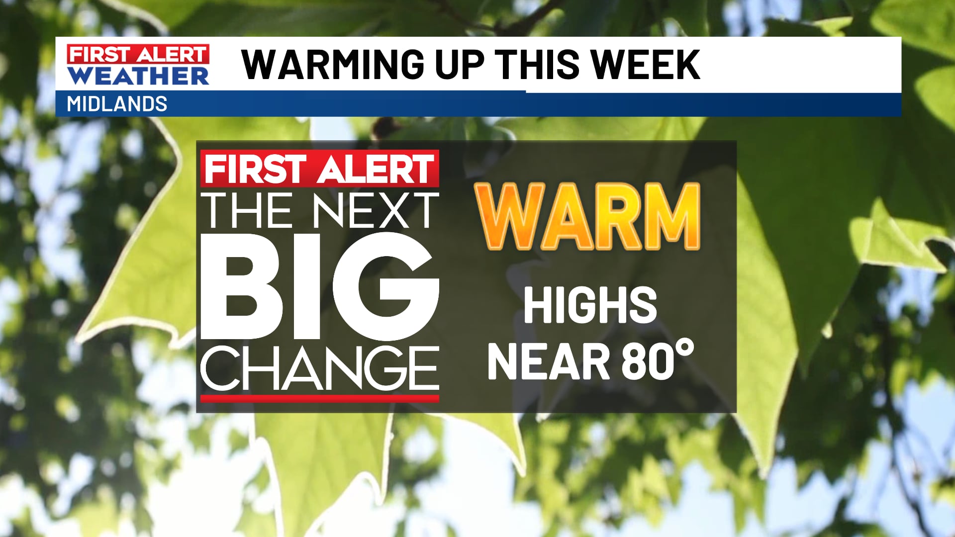 FIRST ALERT: Warmer temperatures return later this week
