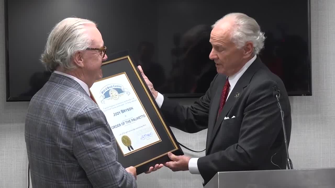 SC business leader, Clemson alumnus receives Order of the Palmetto