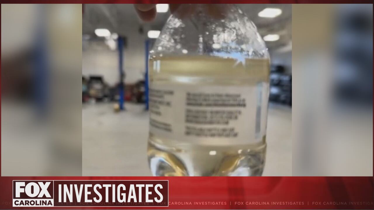 South Carolina driver stranded after pumping contaminated gas into new car