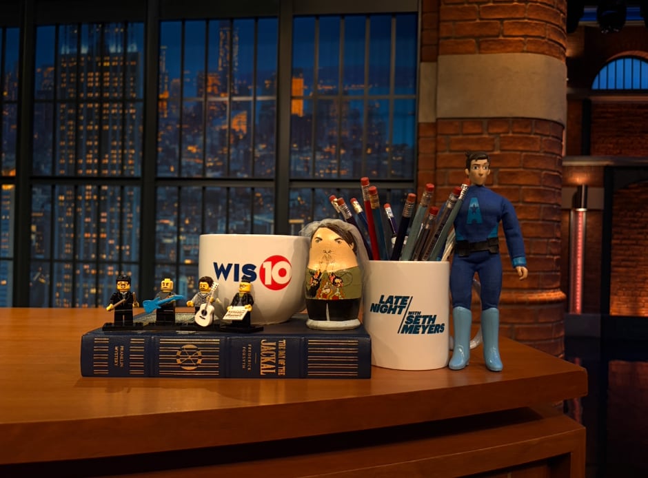 WIS mug to be featured on ‘Late Night with Seth Meyers’