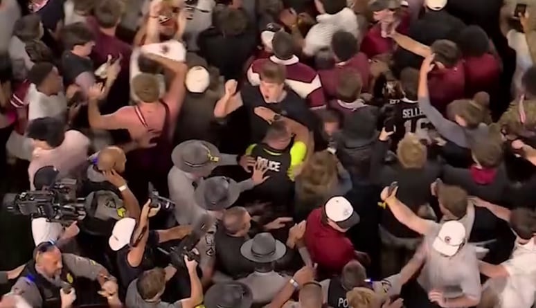South Carolina Fined $500,000 After Fans Storm Field Against Tennessee