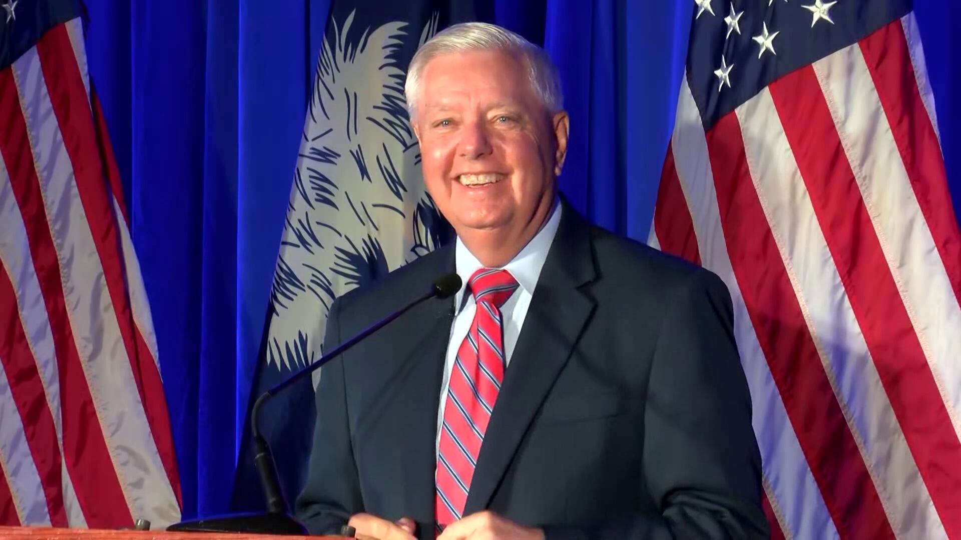 Lindsey Graham wins GOP primary to face Annie Andrews in general election