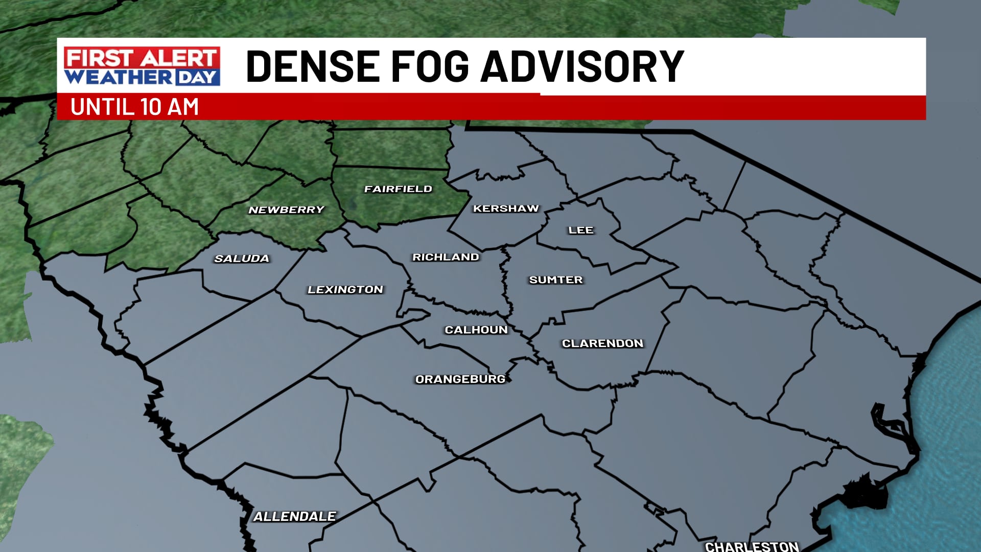 Dense fog expected to affect morning commutes this week