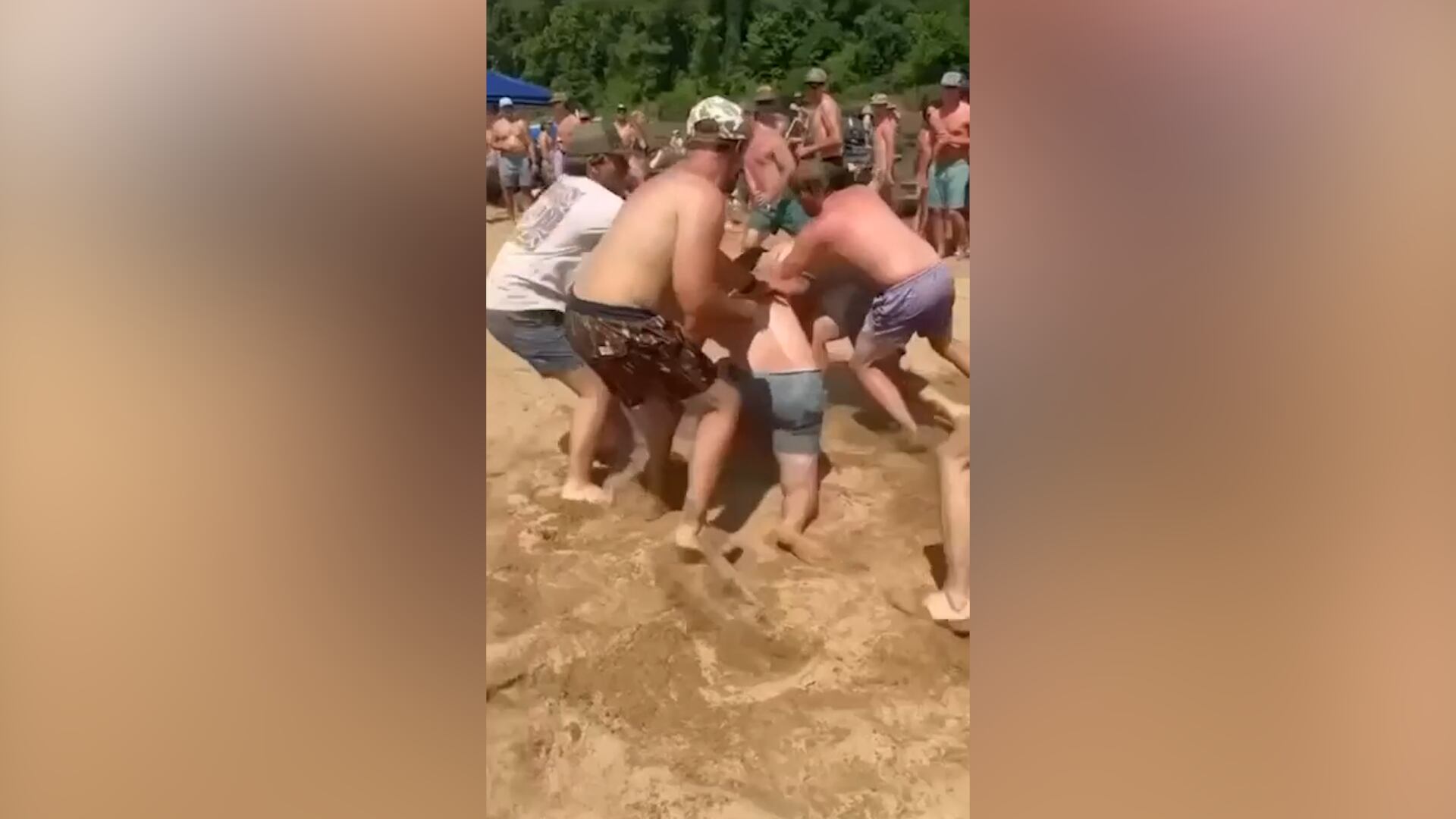 WATCH: Large brawl under investigation in Calhoun County