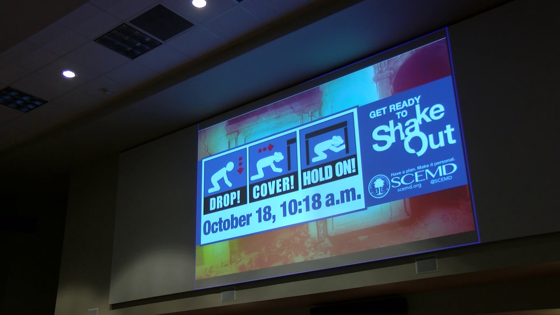 Great Shakeout Earthquake Safety Drill to take place on Thursday