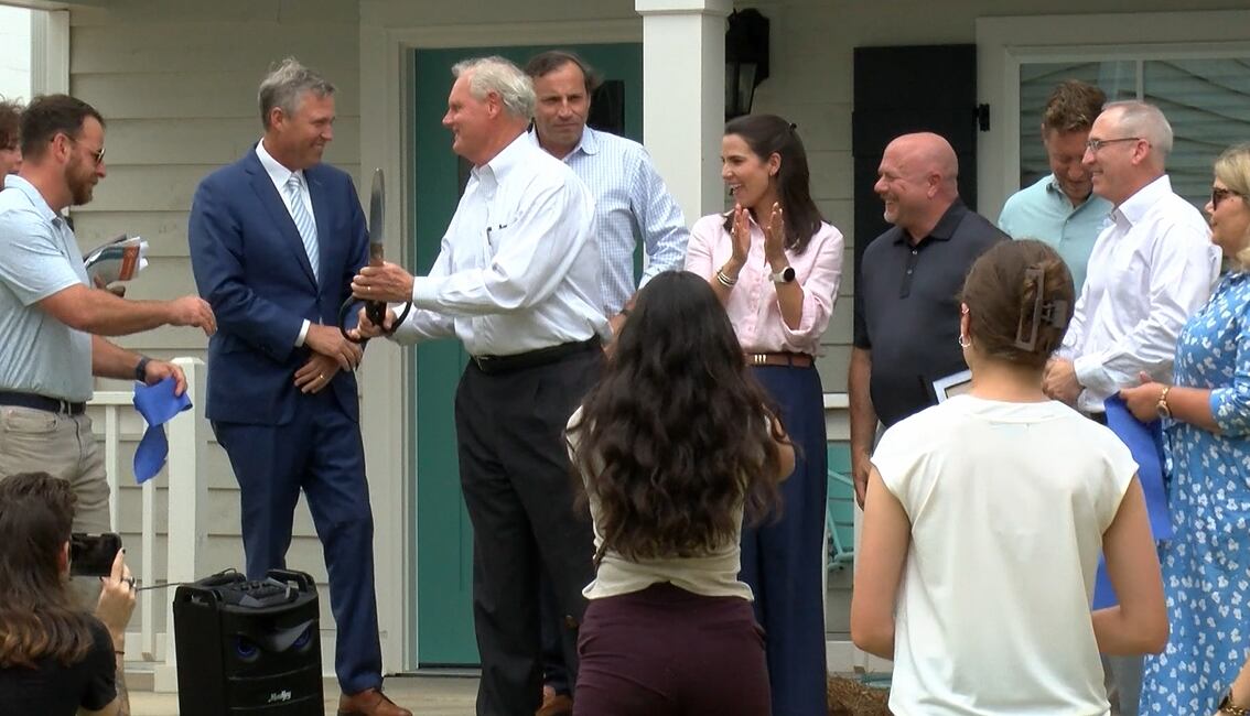 Ribbon-cutting held for Pickens Street Cottages in Columbia