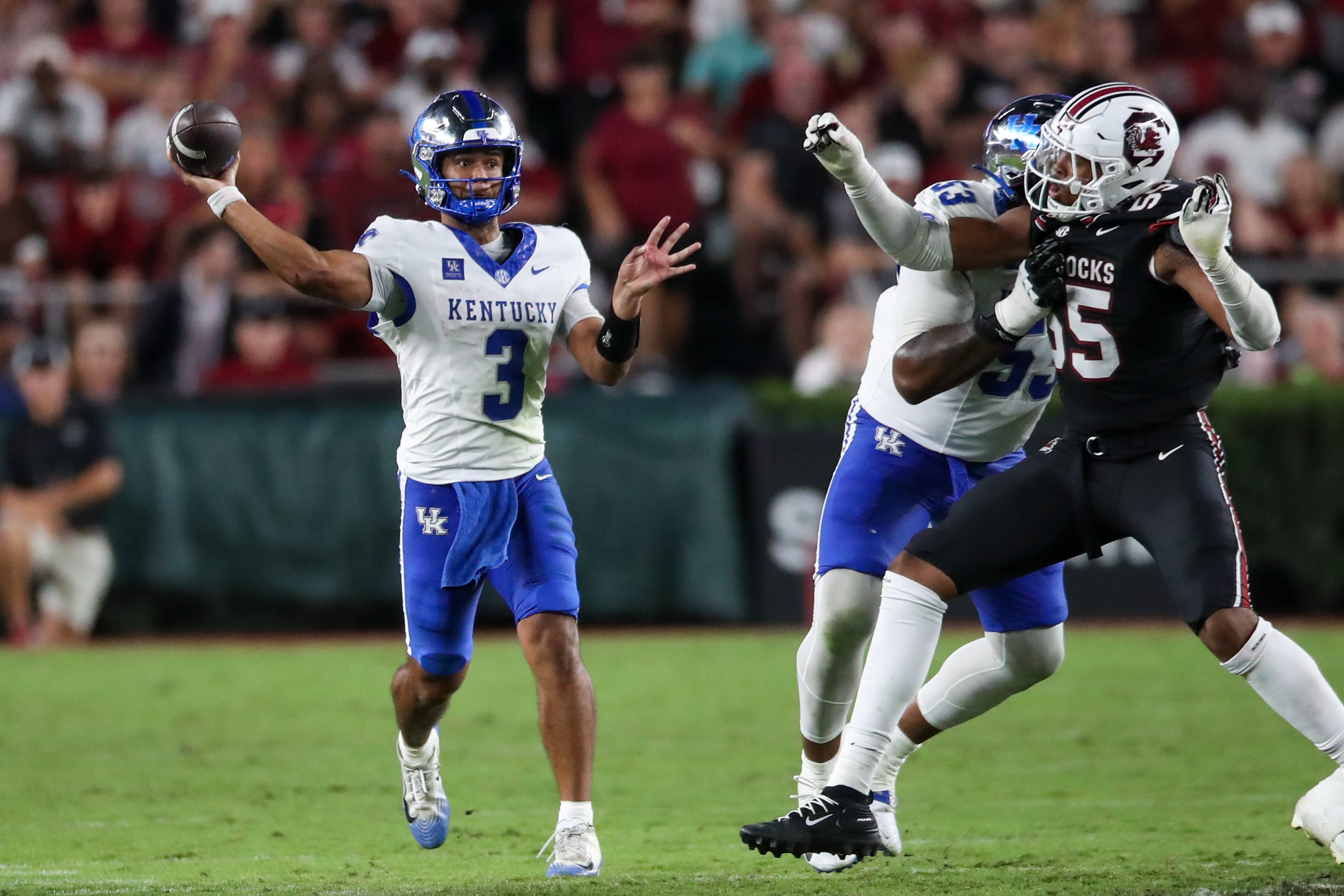 Minchey leads No. 24 Kentucky to overtime win at South Carolina