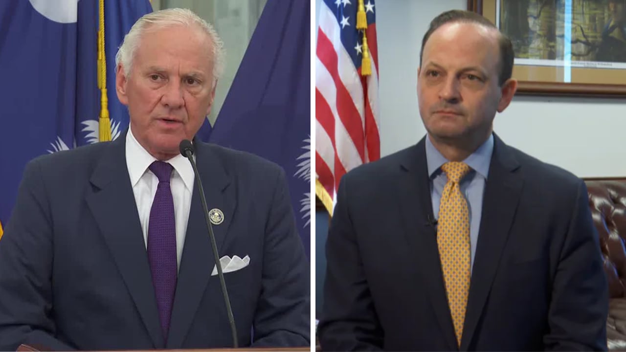 Gov. McMaster congratulates Alan Wilson on GOP primary win