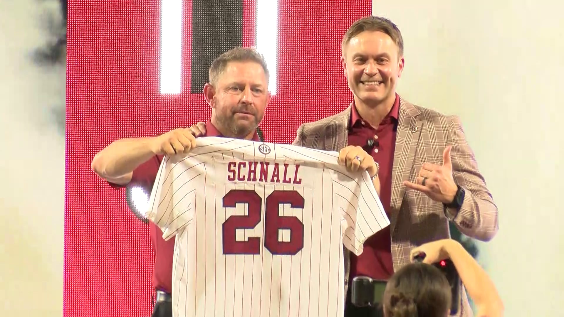Gamecocks welcome new baseball coach Kevin Schnall at Founders Park event