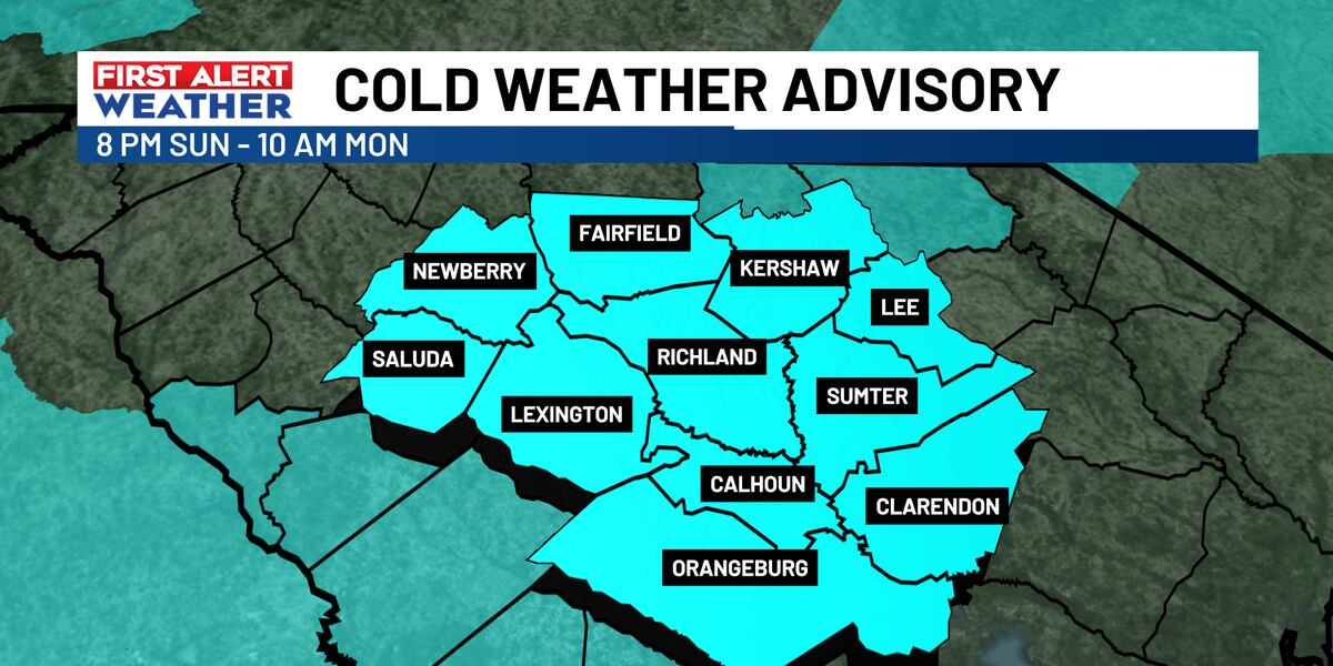 Cold Weather Advisory issued in advance of our FIRST ALERT WEATHER DAYS ...