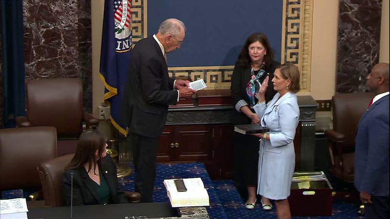 Darline Graham sworn in as interim US Senator