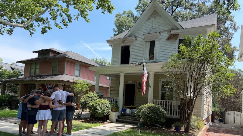 Historic Columbia home burns, family displaced