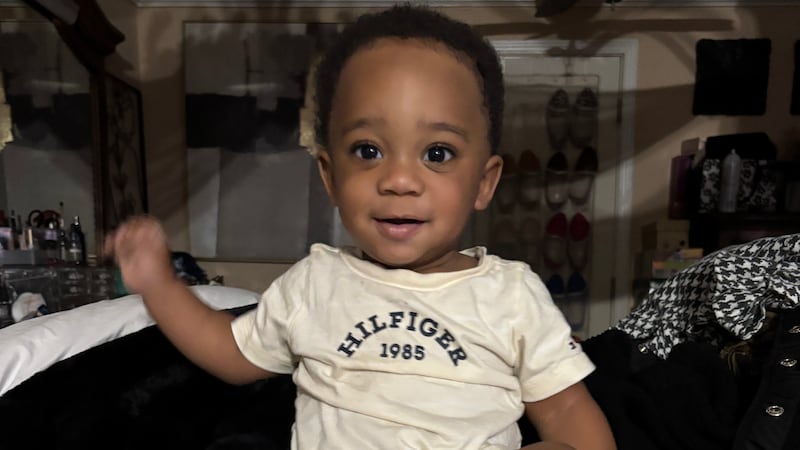 This undated photo provided by Veronica Roberson in June 2026 shows her grandson, Kohen Wiley,...