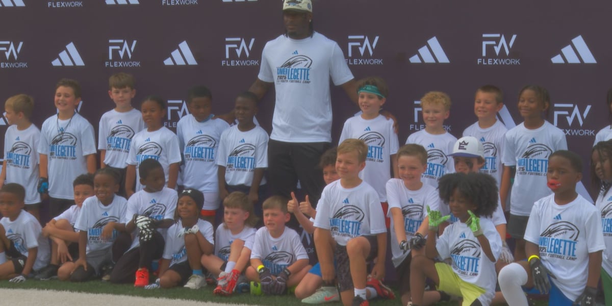 Former Gamecock Xavier Legette inspires kids with first Youth Football Camp in Columbia