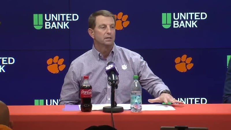 WATCH: Dabo Swinney accuses Ole Miss Coach Pete Golding of tampering, details timeline of...