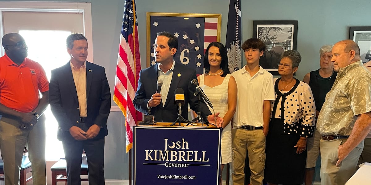 SC State Senator Kimbrell Enters 2026 Gubernatorial Race