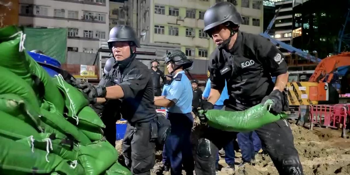 Could a WWII Bomb in Hong Kong Force Thousands to Evacuate?
