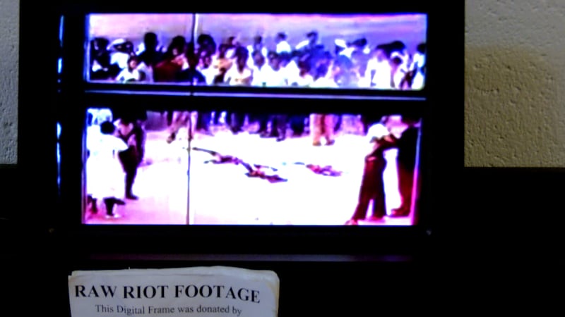The Augusta Mini Theatre held a ceremony Monday remembering a 1970 riot and honoring mortician...