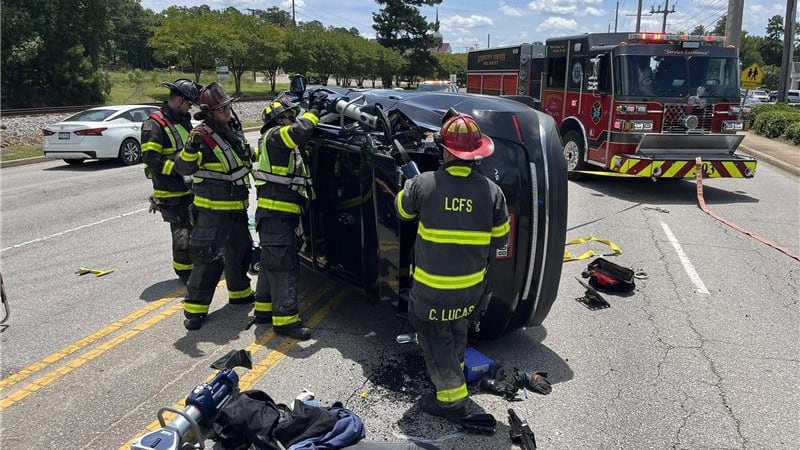 Crash on St. Andrew's Road