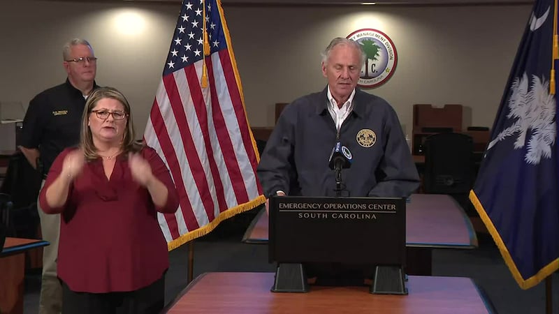 South Carolina Gov. Henry McMaster declares state of emergency ahead of winter storm