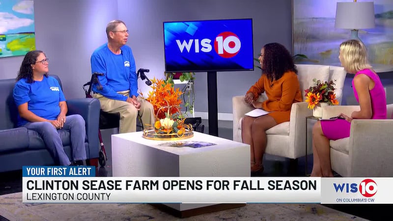 Sunrise Sitdown: Clinton Sease Farm opens for fall season