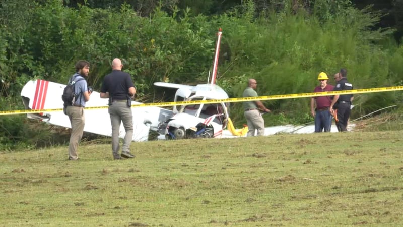 Plane crash reported near Oconee County Regional Airport
