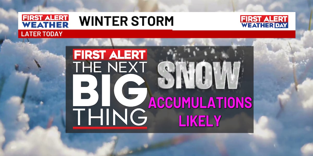 Snow possible across South Carolina this afternoon and evening Snow possible across South Carolina this afternoon and evening