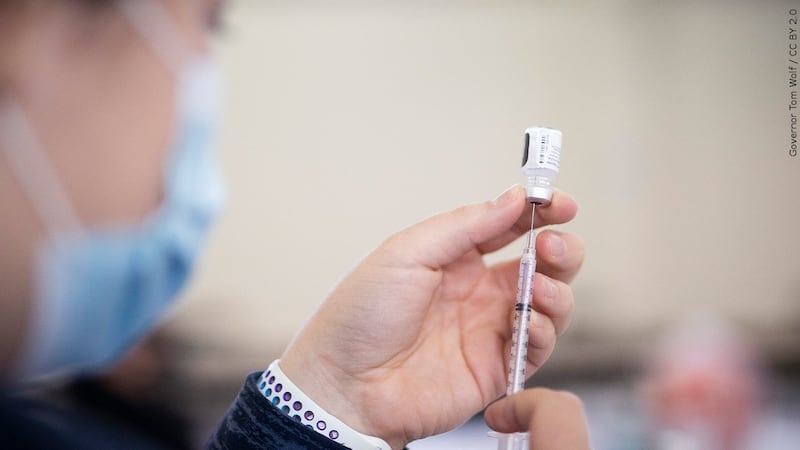 File photo of the COVID-19 vaccine.