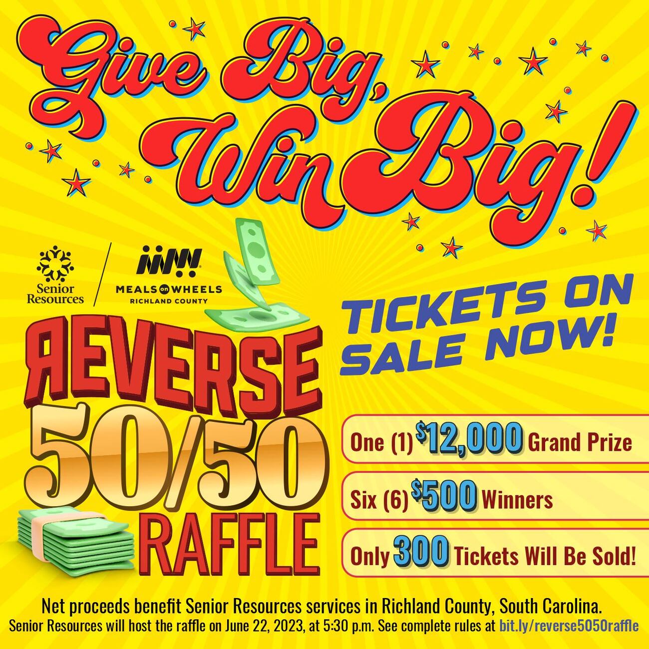 Senior Raffle Soda City Live: Senior Resources Reverse Raffle