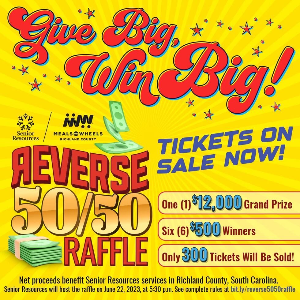 Senior Center Raffle Soda City Live: Senior Resources Reverse Raffle