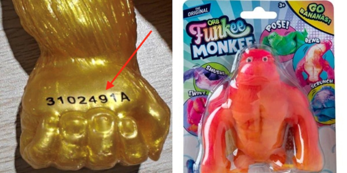 Squishy toy sold at Walmart and Ollie's is being recalled for possible asbestos Squishy toy sold at Walmart and Ollie's is being recalled for possible asbestos