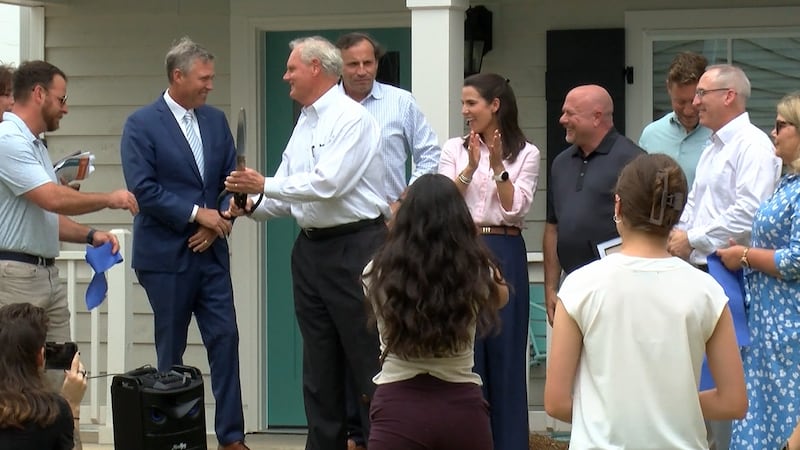 Ribbon-cutting held for Pickens Street Cottages in Columbia.