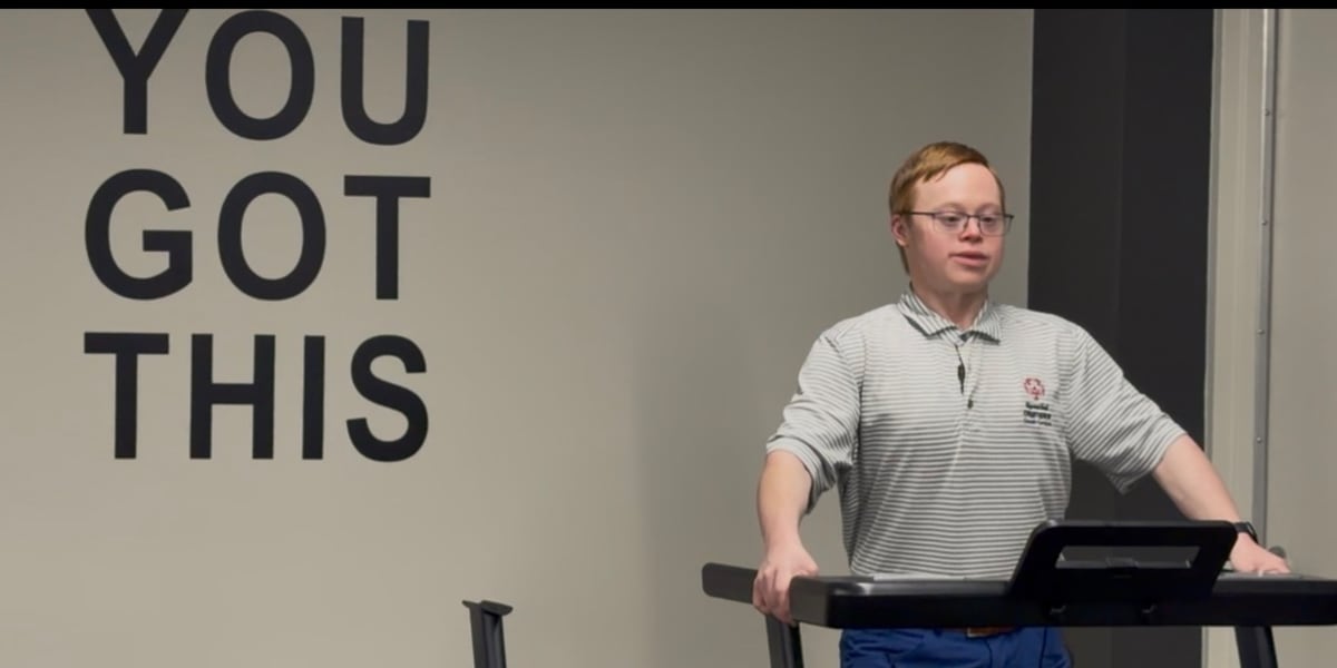 Special Olympian loses 102 pounds through walking, healthy eating