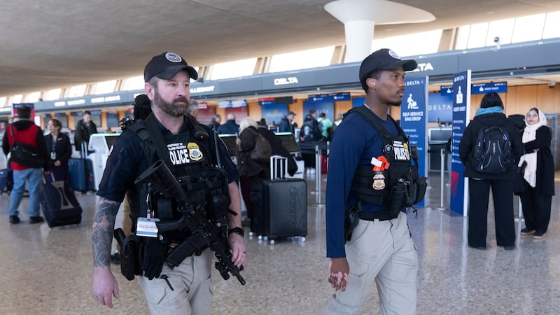 FILE - Department of Homeland Security, Transportation Security Administration, Federal Air...