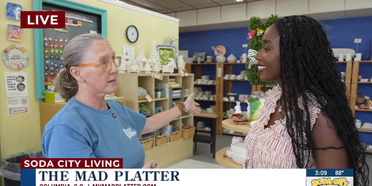 A Look Inside The Mad Platter's Fired Arts Studio