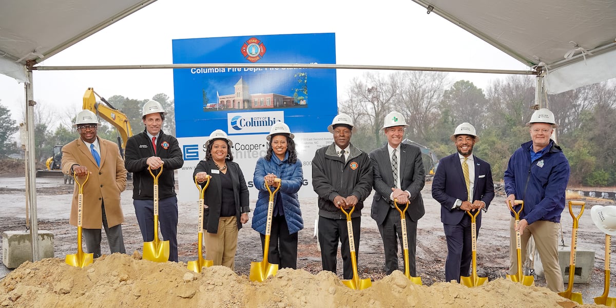 Columbia-Richland Fire Department breaks ground on new fire station