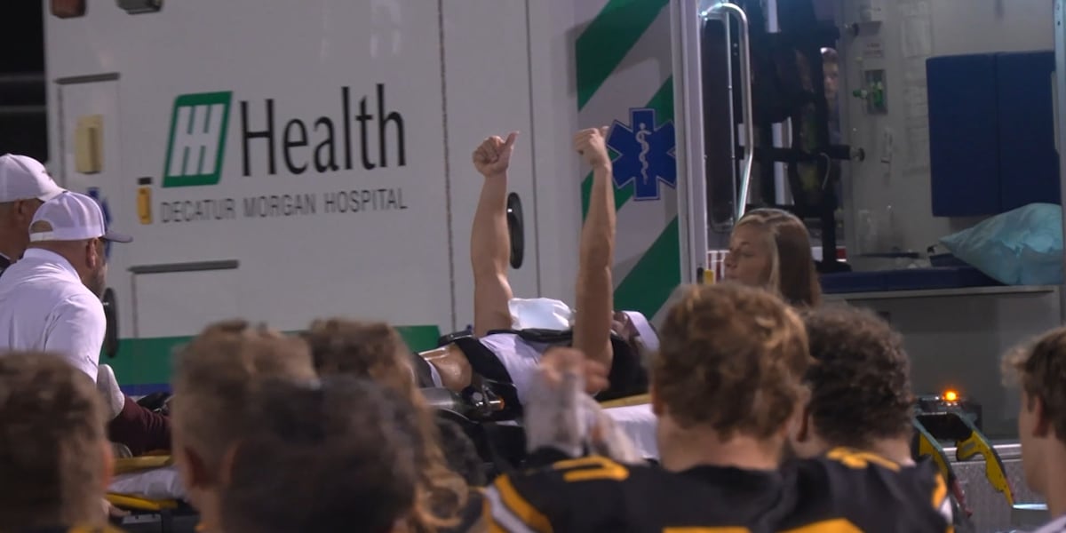 High school football player suffers brain bleed during game, rushed to hospital, officials say
