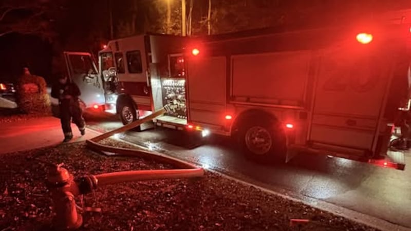 Structure Fire in chapin, near lake murray