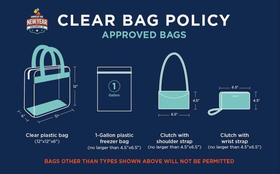 Famously Hot NYE in Columbia implements clear bag policy