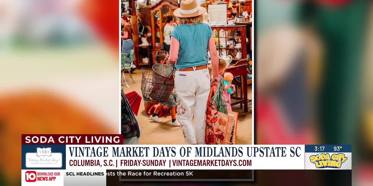 Find Your Next Favorite Piece at Vintage Market Days of Midlands Upstate
