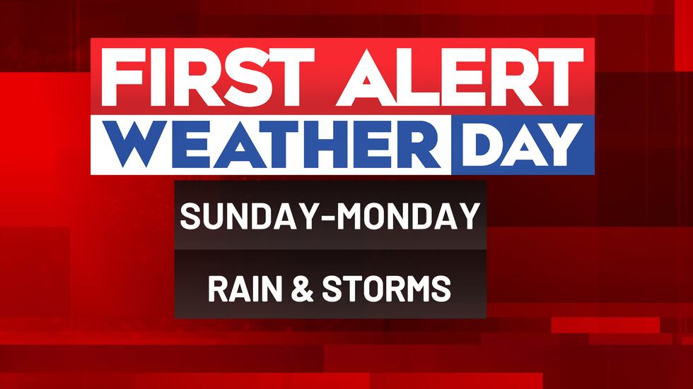Alert 66 Dry weather continues Saturday; Tracking First Alert Weather Days for ...