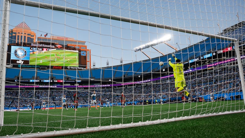 FILE -- Charlotte will host the 2026 MLS All-Star Game on July 29.