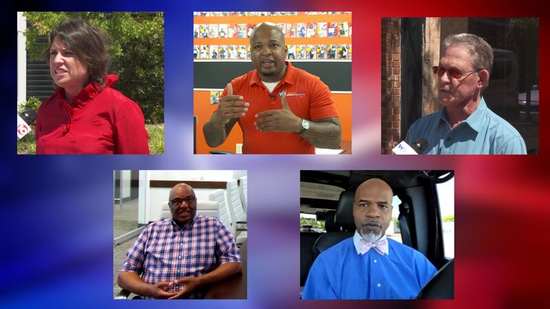 There are five candidates on the ballot running for mayor of the city, with approximately...