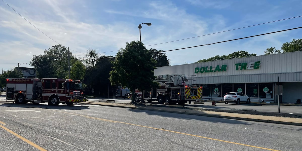 Firefighters respond to fire in Columbia Dollar Tree