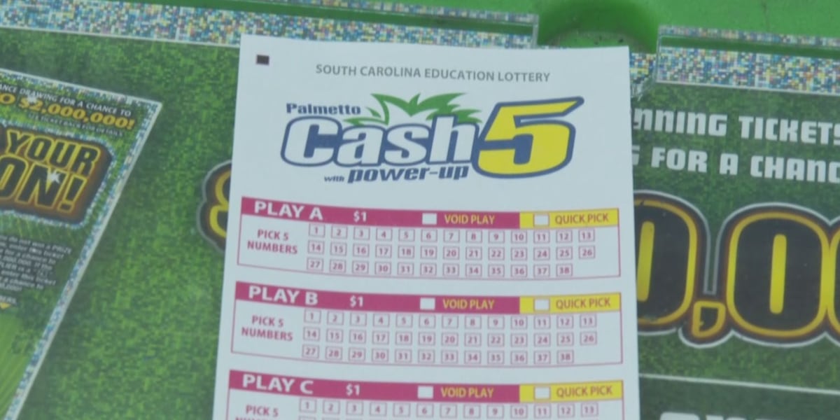 Palmetto Cash 5 ticket sold in Columbia wins $100K jackpot