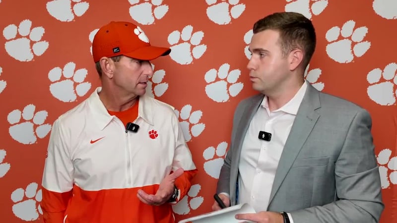 WATCH: Palmetto Sports Director Carmine Gemei speaks 1-on-1 with Coach Dabo Swinney about...