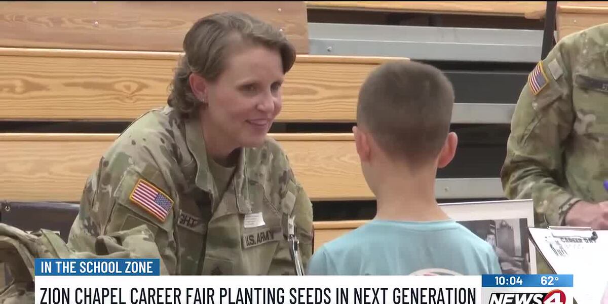 Zion Chapel students explore future careers at Careers on Wheels event