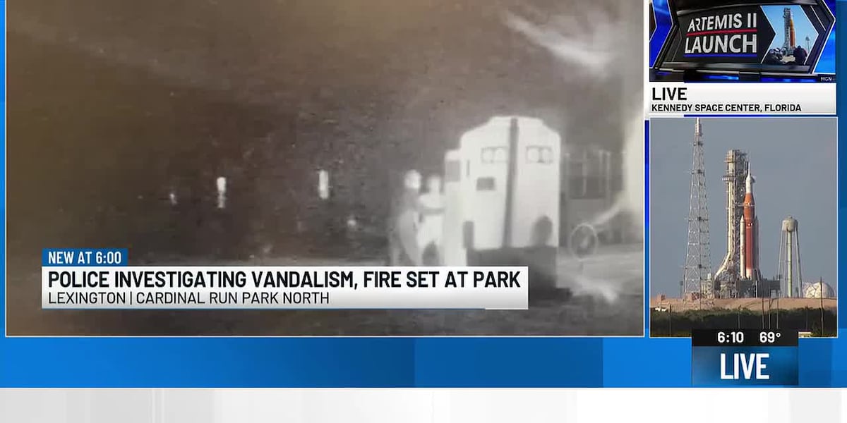 Bluegrass Crime Stoppers seeks tips on vandalism, port a potty fire at Lexington park