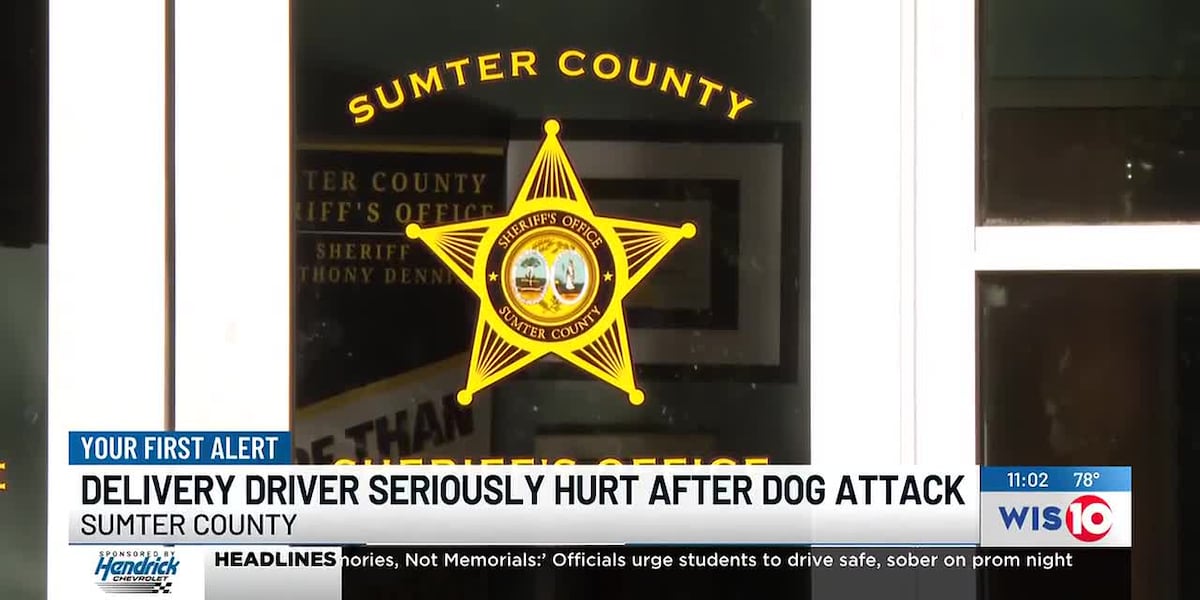 Delivery driver seriously hurt in Sumter County dog attack, deputies say